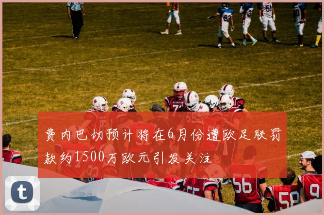 费内巴切预计将在6月份遭欧足联罚款约1500万欧元引发关注